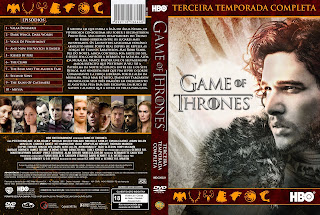 Capa DVD Game Of Thrones T03 D1 a D6