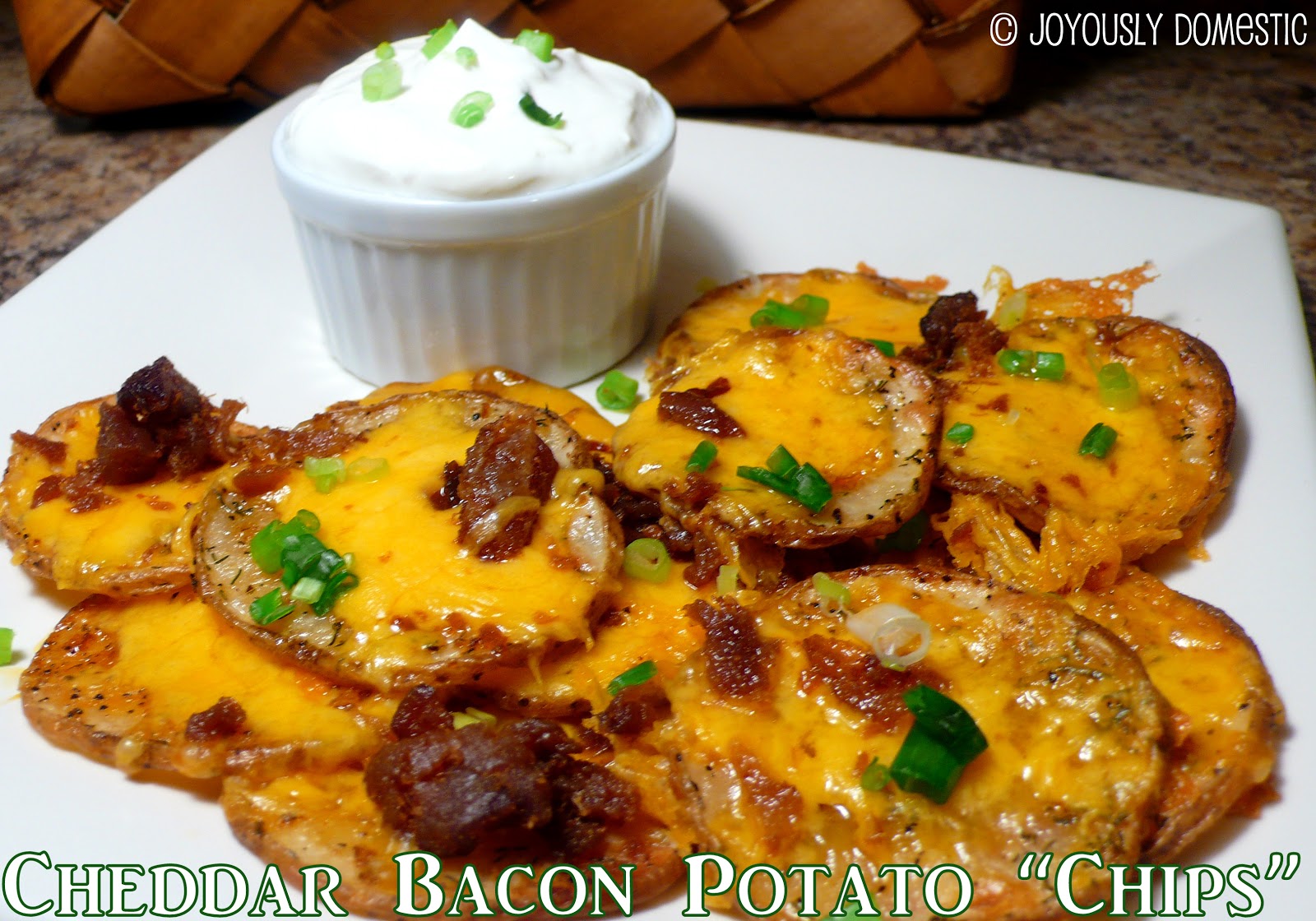 The Bestest Recipes Online Cheddar Bacon Potato Chips