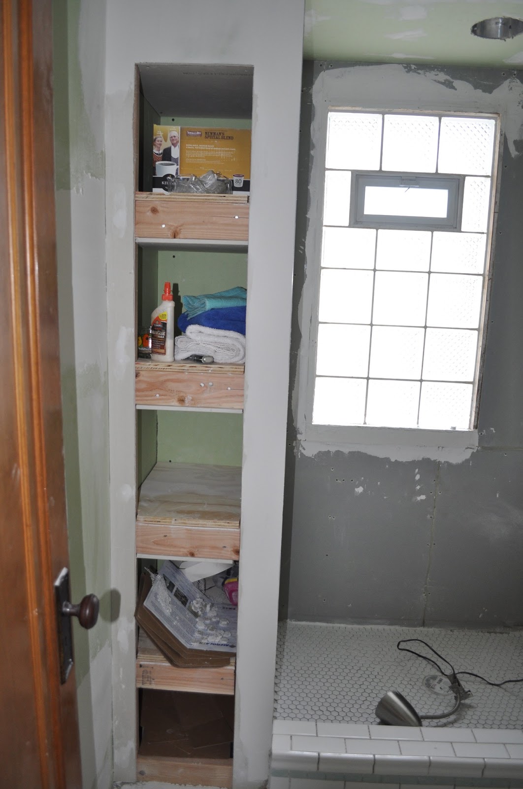 Carri Us Home DIY Builtin Bathroom Part II