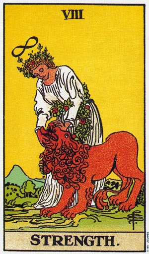 The Strength Tarot Card: What It Means For Life, Love & More
