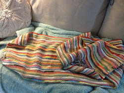 Awesome Not Completed Yet Crocheted Blanket