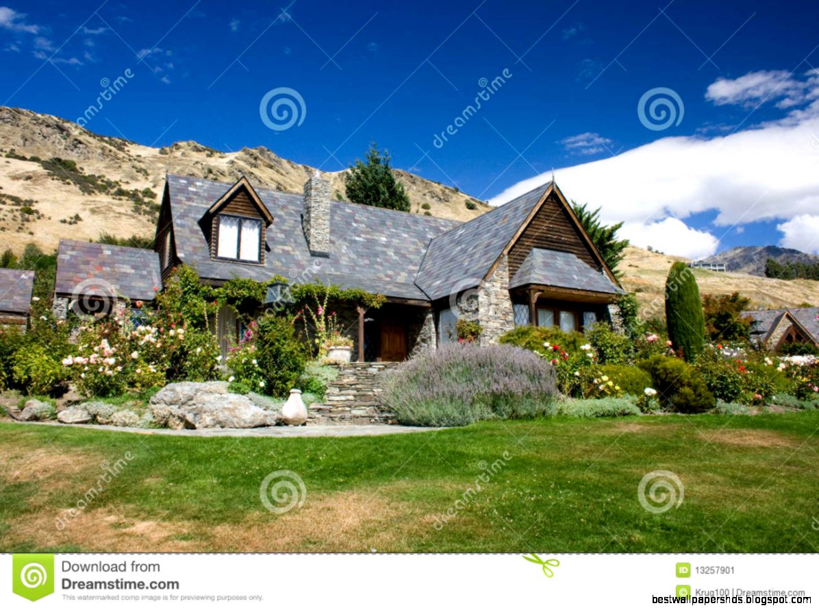 House In The Mountains Stock Image Image 13257901 House In The Mountains Stock Image Image 13257901