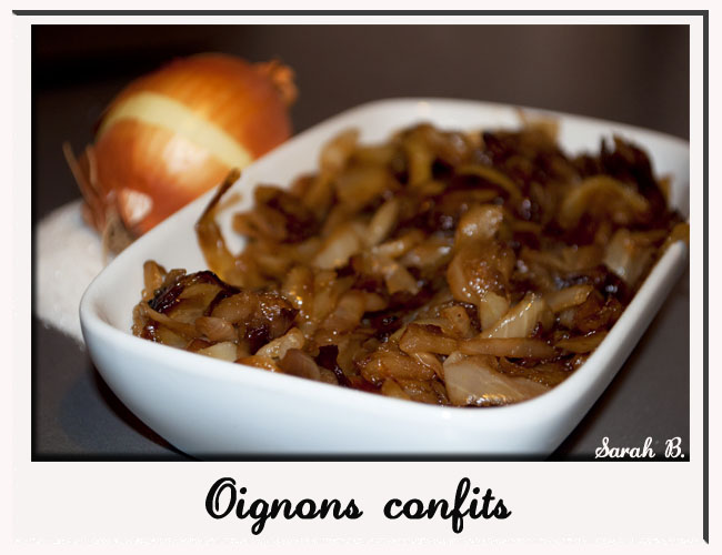 Un dimanche en cuisine Oignons confits