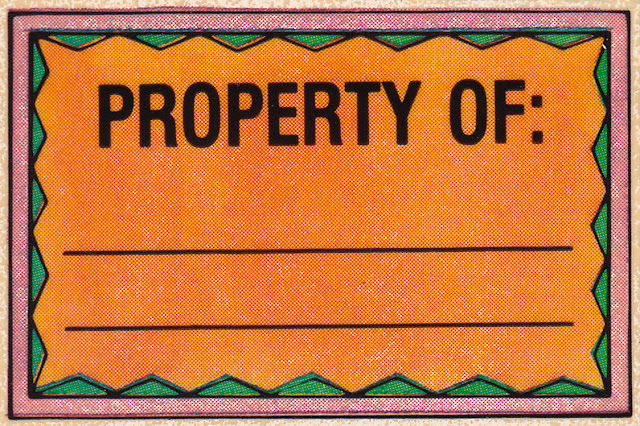 Frankie&rsquo;s Apartment: Property Stickers