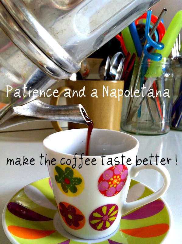 Aglio, Olio e Peperoncino How to make coffee with a Napoletana pot