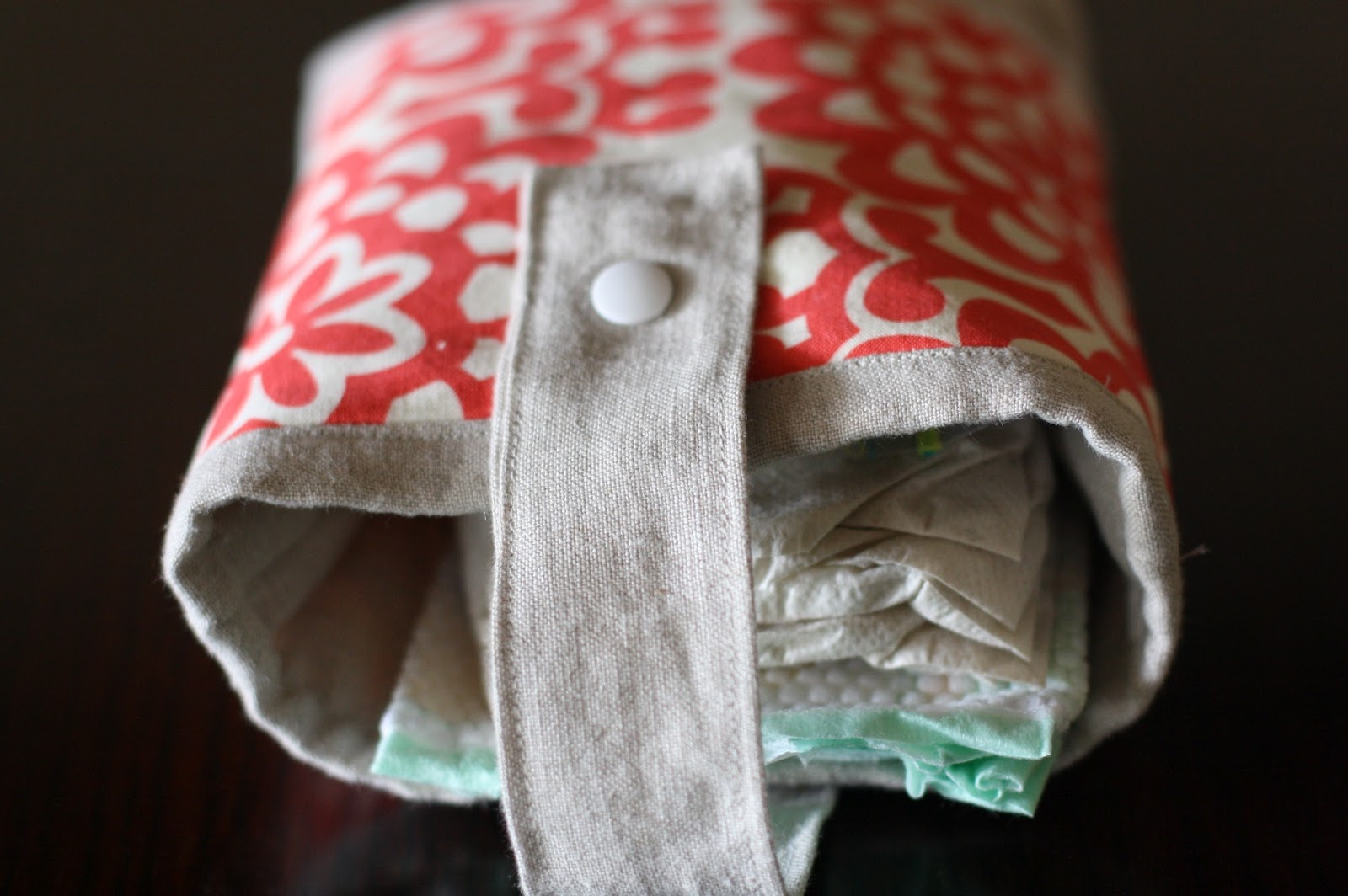 Stitched Together A Diaper Pouch