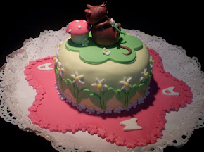 Mini bolo decorado