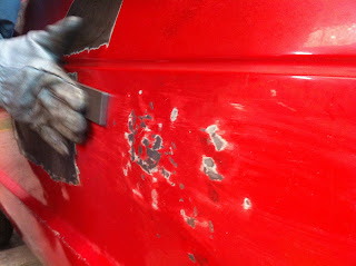 EAF DEL AUTOMÓVIL: PRÁCTICA Nº8 (REPARACIÓN DE UN GOLPE)