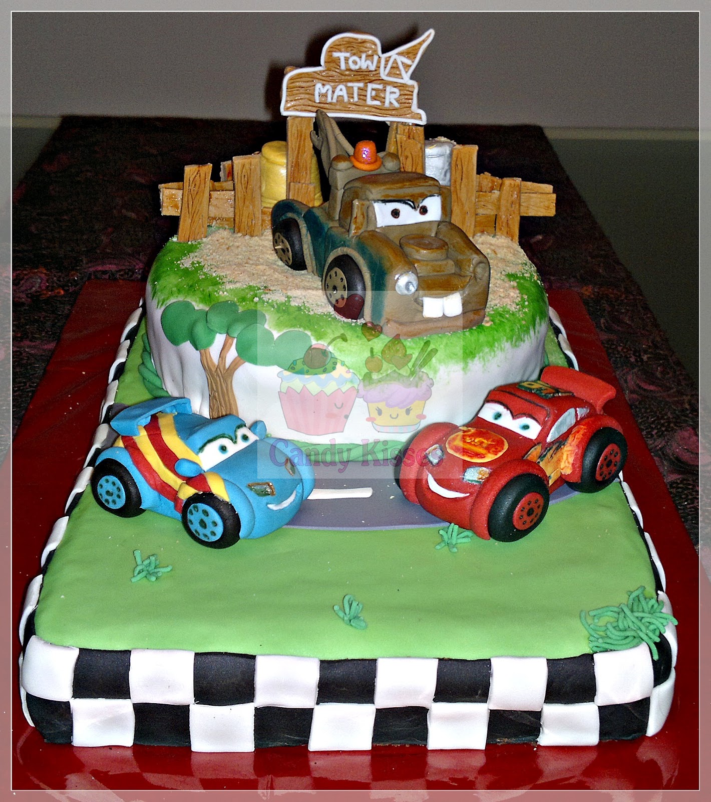 Pastel de cars Imagui