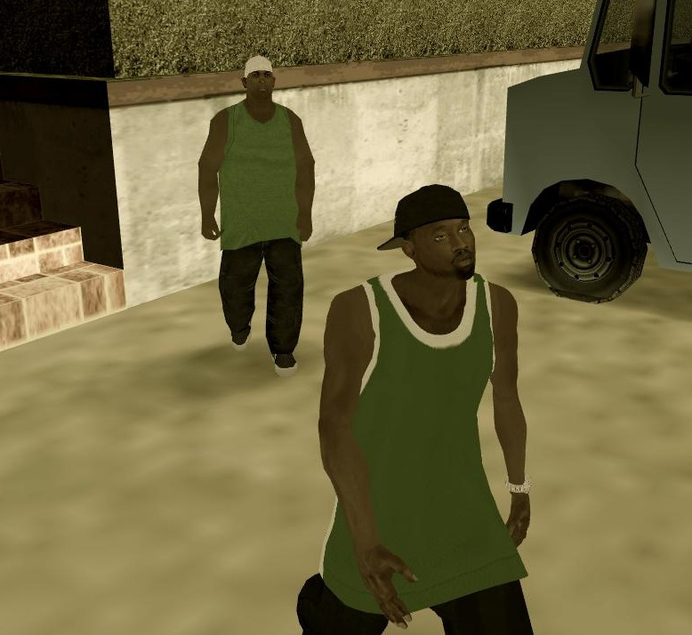 GTA San Andreas - Cadê o Game - Notícia - Curiosidades - Super  Curiosidade,O Clone de CJ.