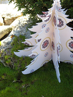 Fimofimo: yılbaşı ağacımız paper faces: En İlginç Yılbaşı Ağaçları!