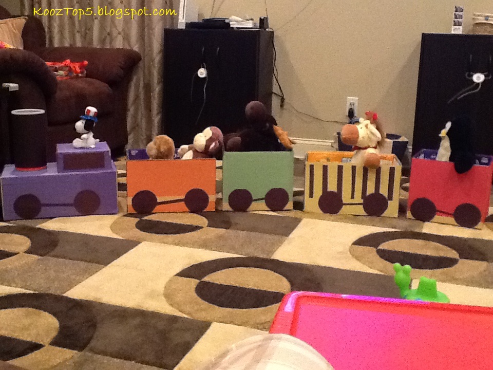 tren gigante para niños