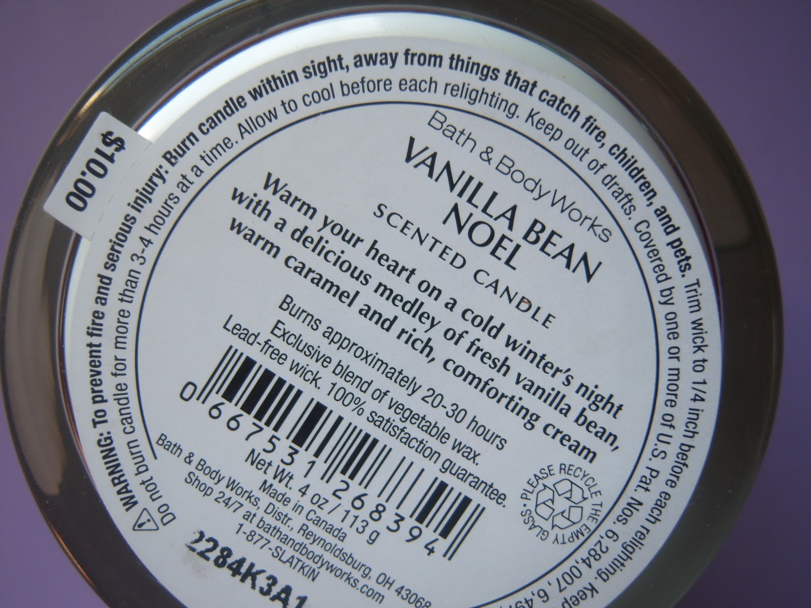 Mind Body Beauty Current Obsession Vanilla Bean Noel