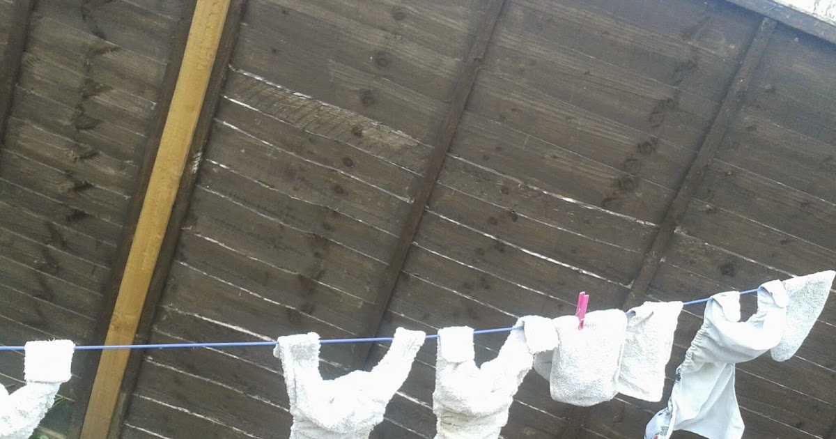 Washing cloth nappies with soap nuts
