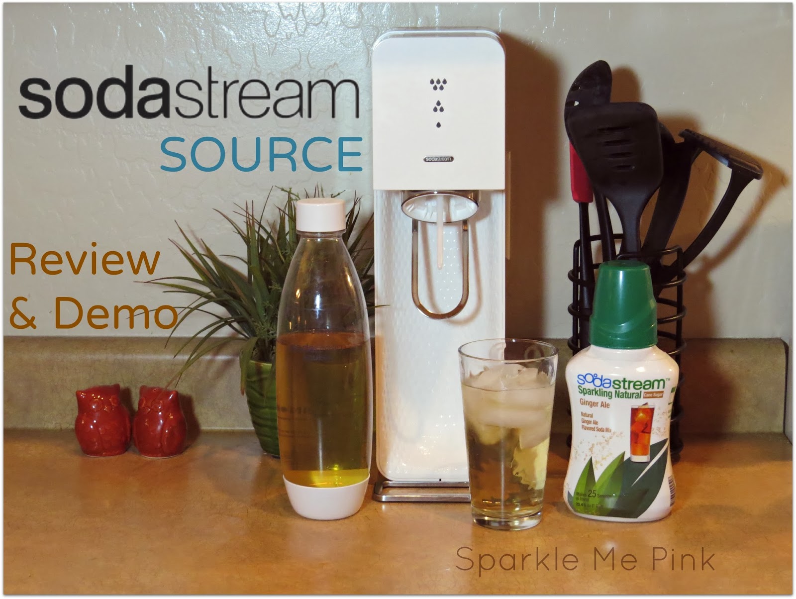 Sparkle Me Pink At Home Soda Maker SodaStream SOURCE Video Demo