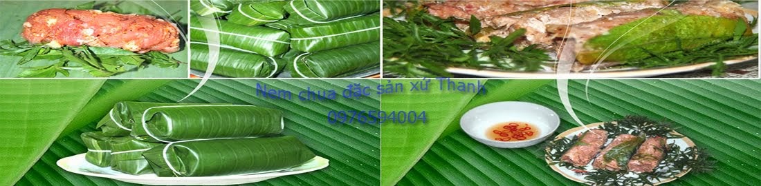 Đặc sản nem chua thanh hóa