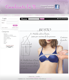 paginas web de ropa interior femenina