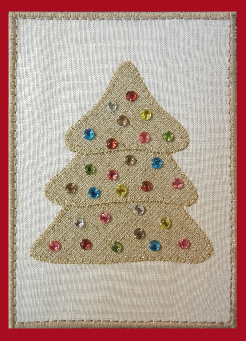 Ulla's Quilt World Quilted Christmas cards