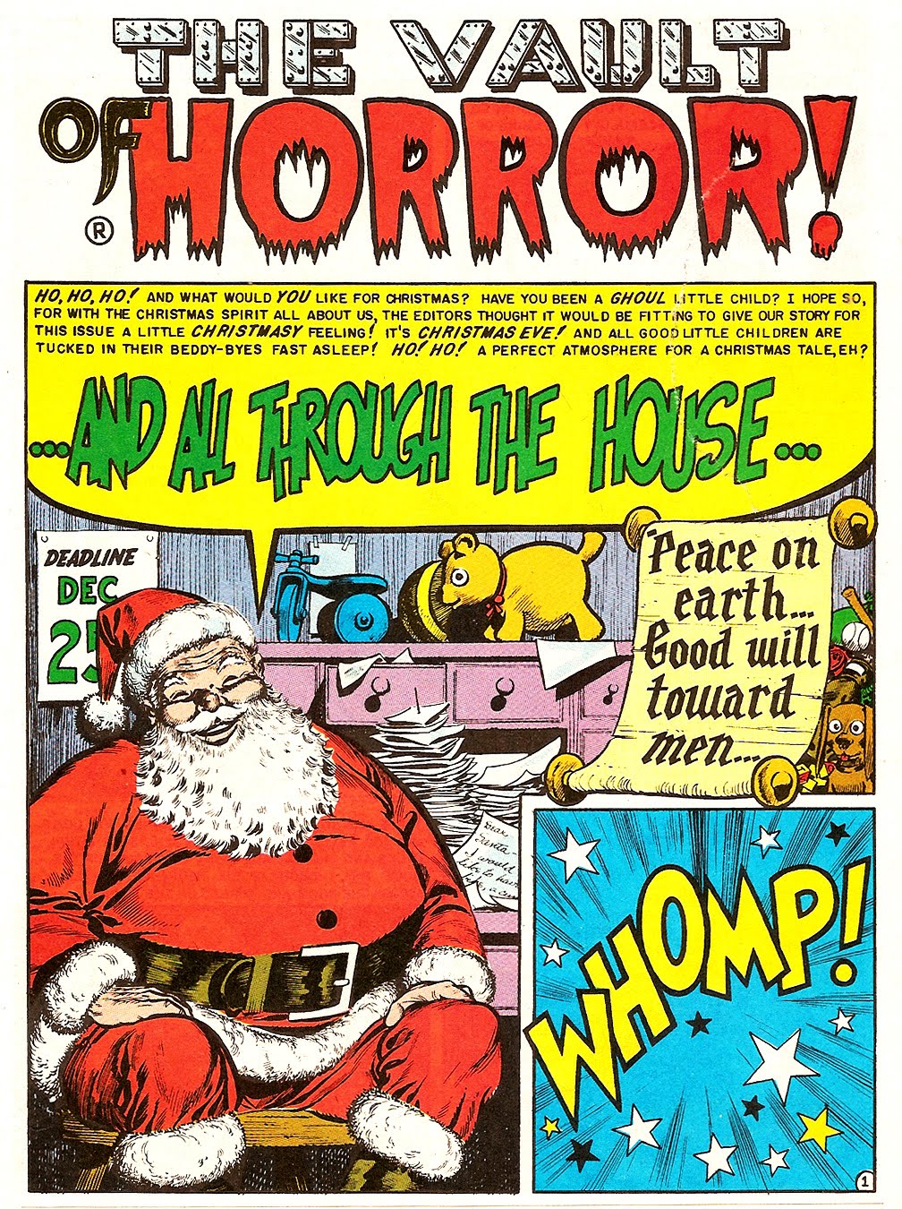 HORROR ILLUSTRATED MERRY CHRISTMASAnd All Through the House