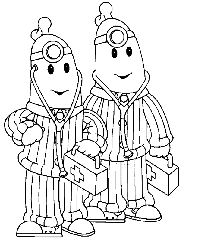 Coloring Pages Bananas In Pajamas Coloring Pages Bananas In Pajamas