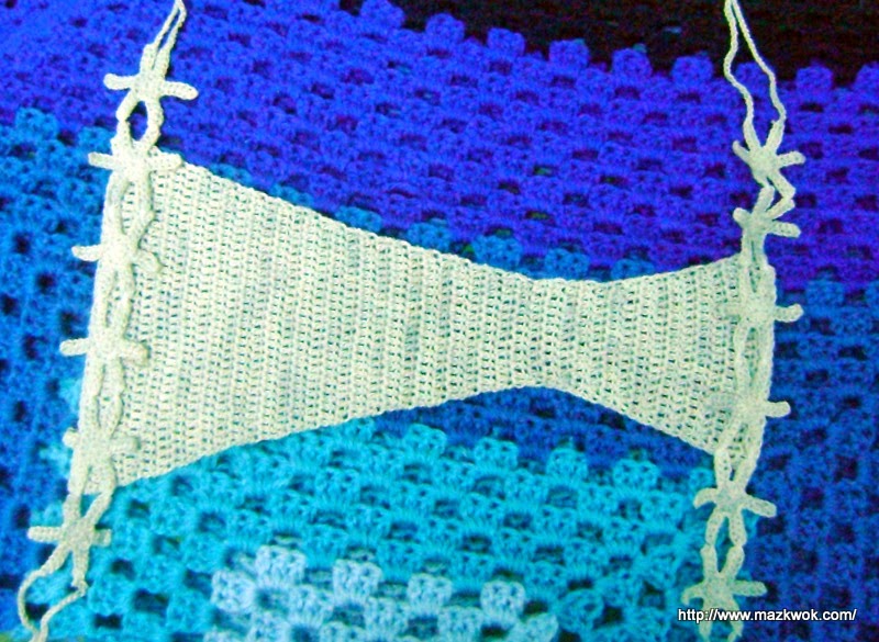 Crochet easy string tanga