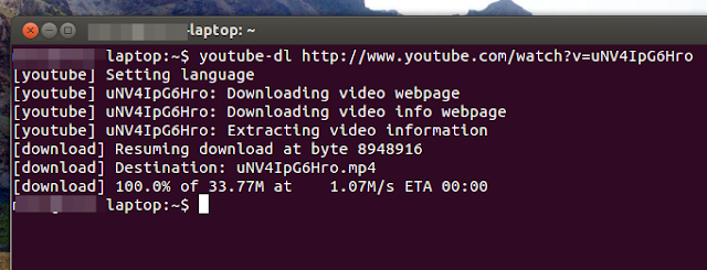 youtube-dl youtube downloader for ubuntu