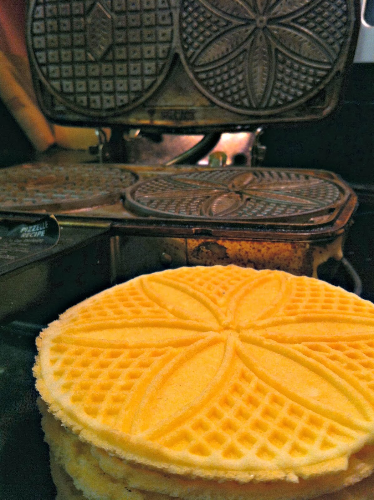 Food Swoon Grandma's Pizzelle Cookies