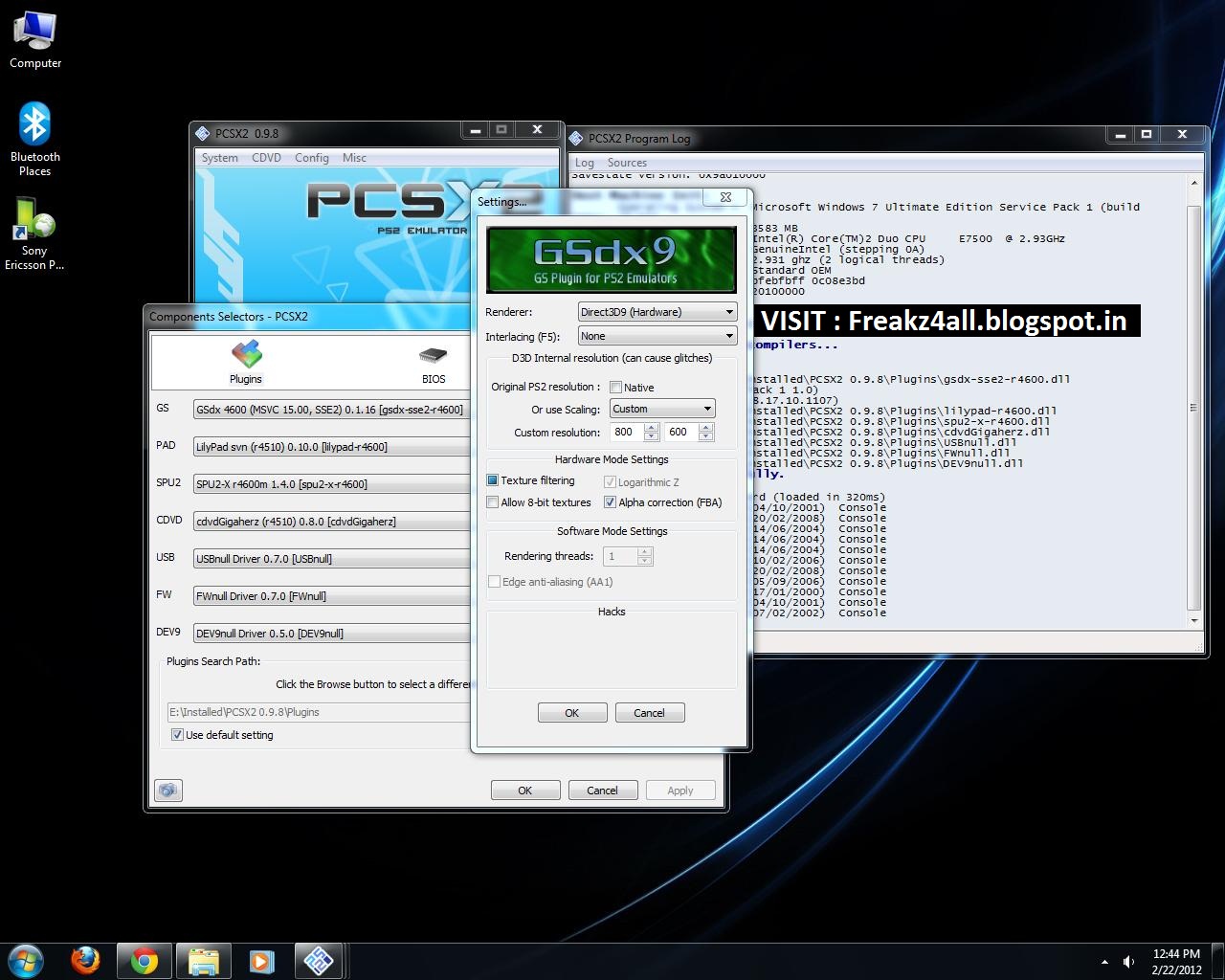 pcsx2 emulator settings greyed pcsx2 emulator settings greyed