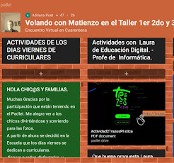 Padlet Ed Plástica 1°Ciclo