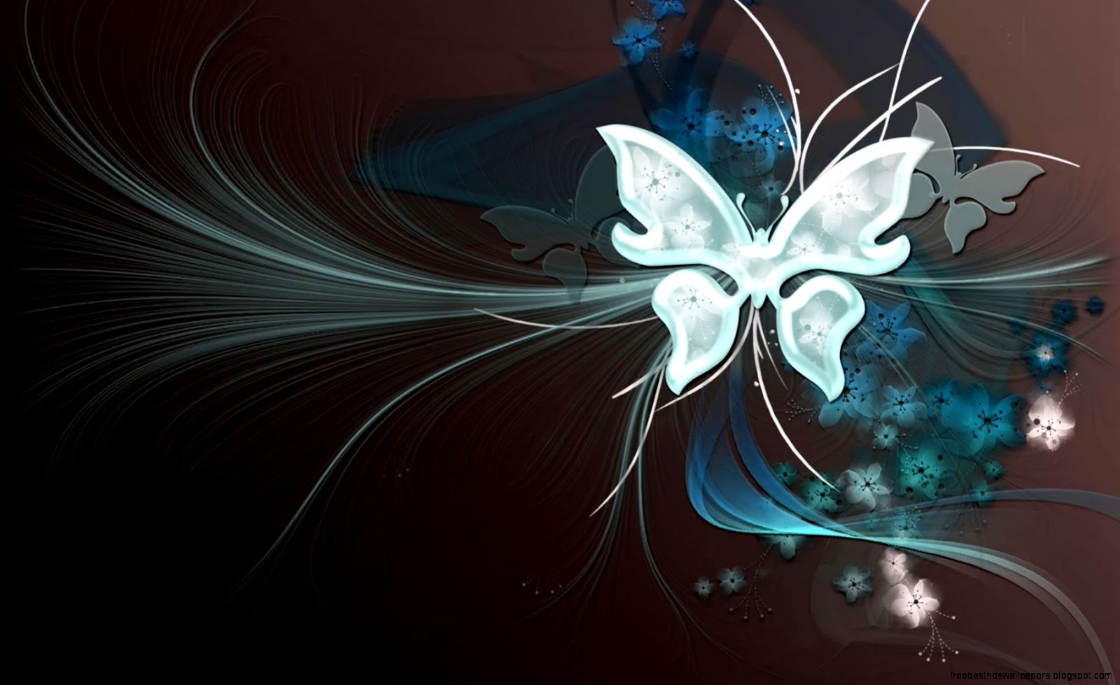 Free Butterfly Desktop 3D Art Free Butterfly Desktop 3D Art