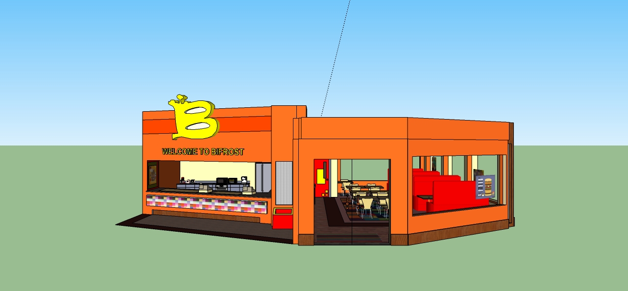 Pnrss: Fast Food Building Design