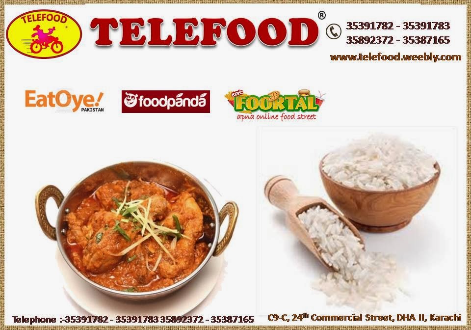 Food home delivery restaurants and outlets in Karachi