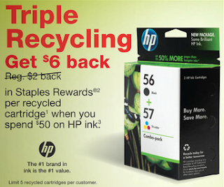 Getting coupons from recycling centers