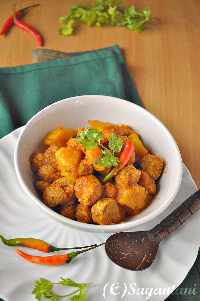 Soy Chunks Curry A Homemaker's Diary