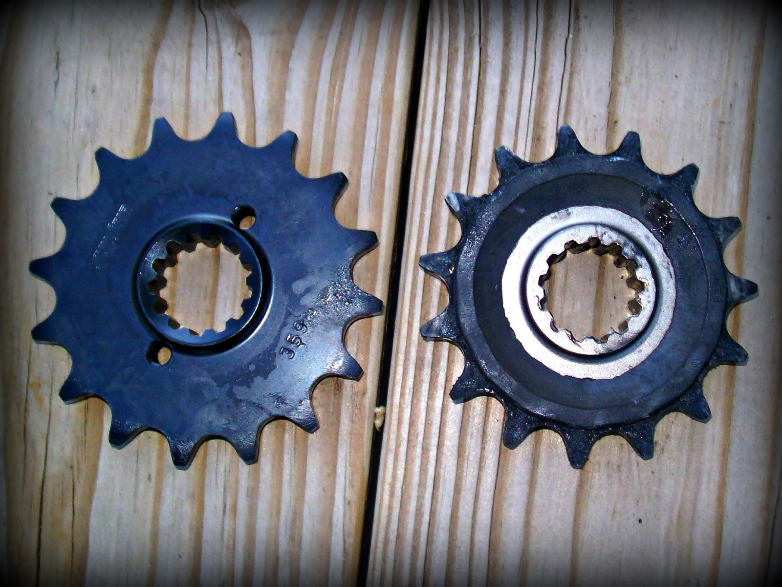 KLR650 Adventures KLR650 16t Drive Sprocket Install