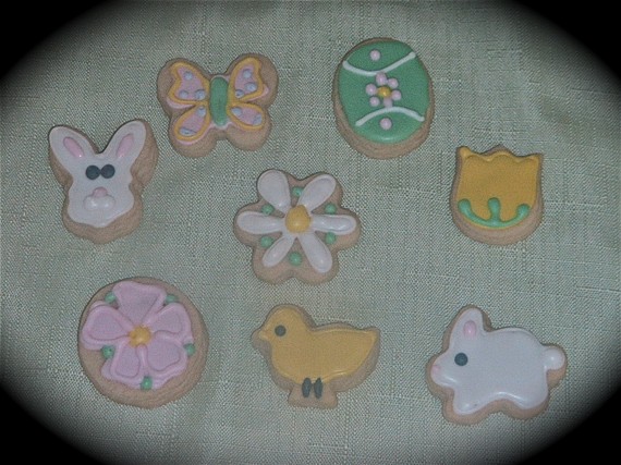 mini easter cookies