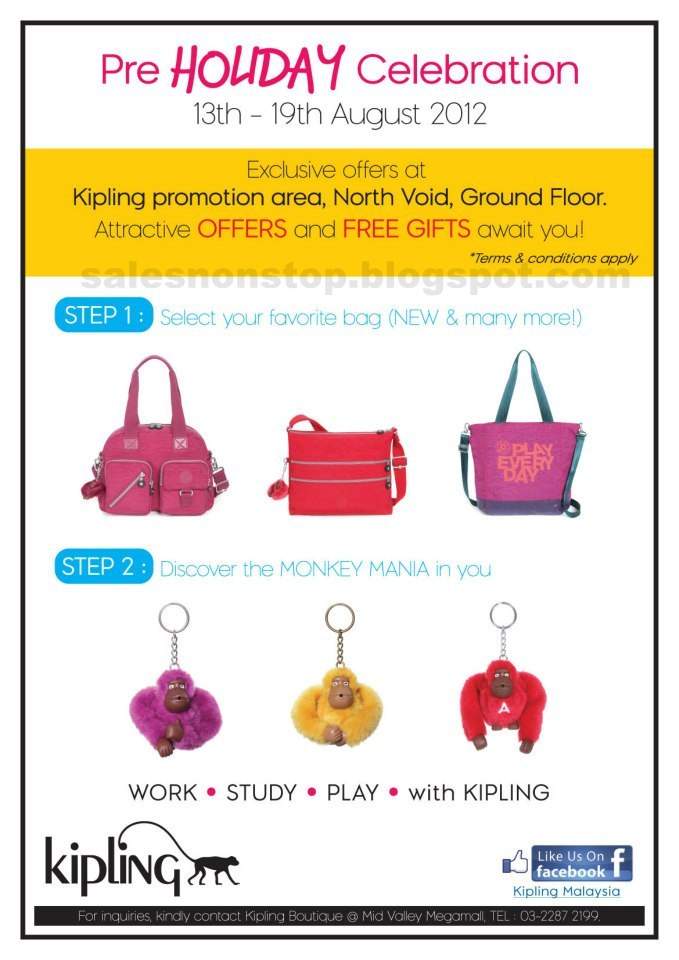 kipling malaysia promotion