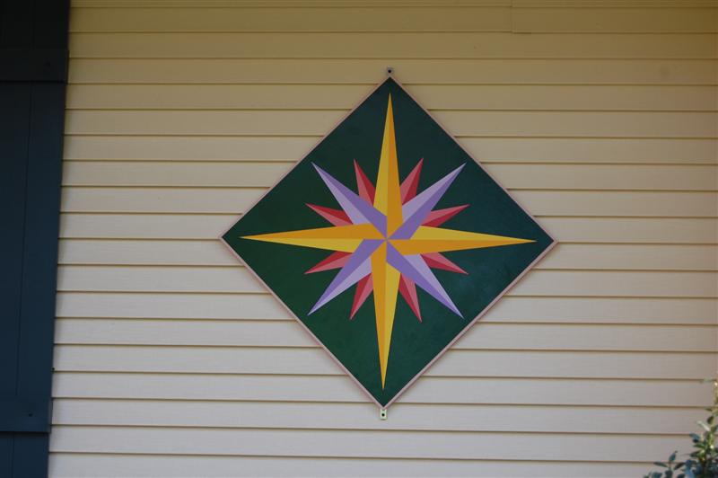 Barn Quilts by Dave Another Mariner's Compass!!