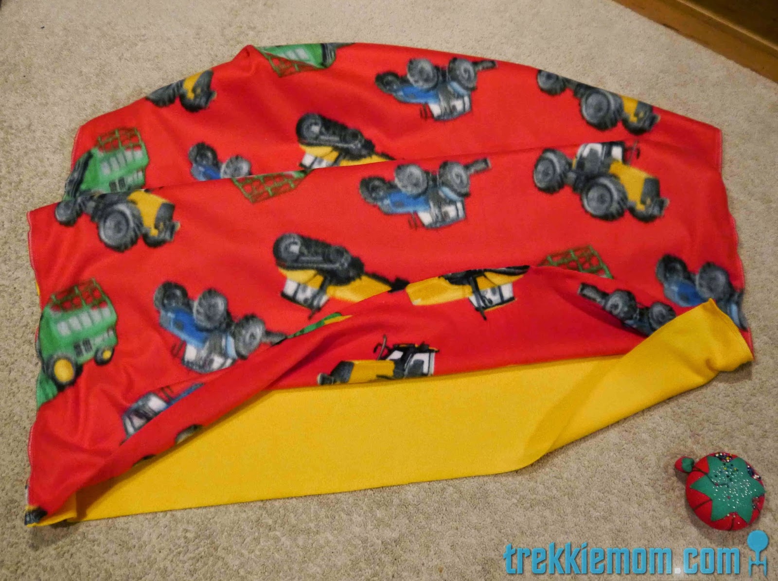 Trekkie Mom Tutorial Baby/Toddler Duvet Cover Part 1