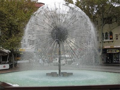 Beautiful Round Fountain