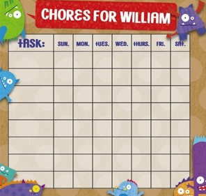 chore charts for kids
