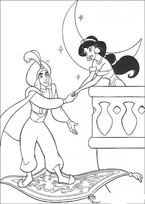Disney Princess Coloring Pages To Celebrate Valentine&#039;s Day