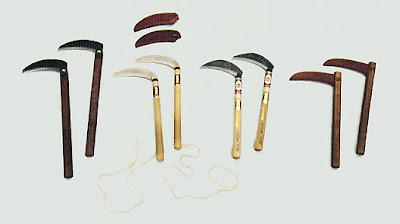 Japan Traditional Weapon photos - Kama (镰 or かま)  a traditional weapon from Okinawa