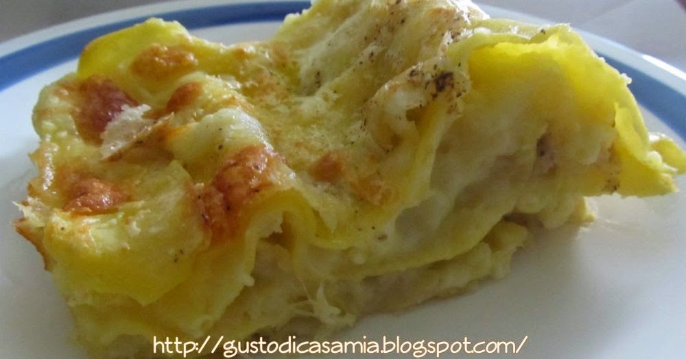 Gusto di casa mia Lasagna patate e pancetta