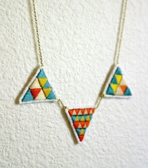 Embroidered Jewellery