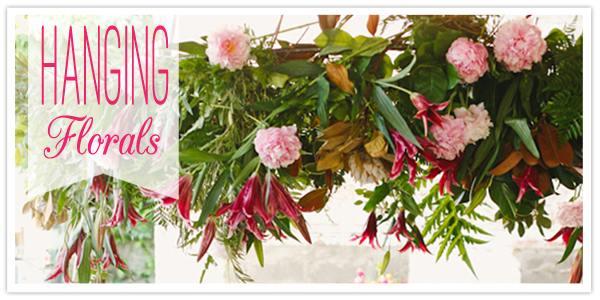 houston wedding planners hanging suspended floral arrangements decor
