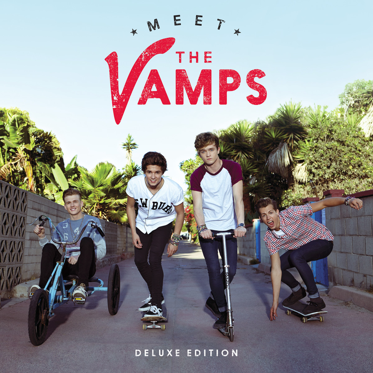 The Vamps revela capa, prévia e tracklist do seu CD de estreia, "Meet