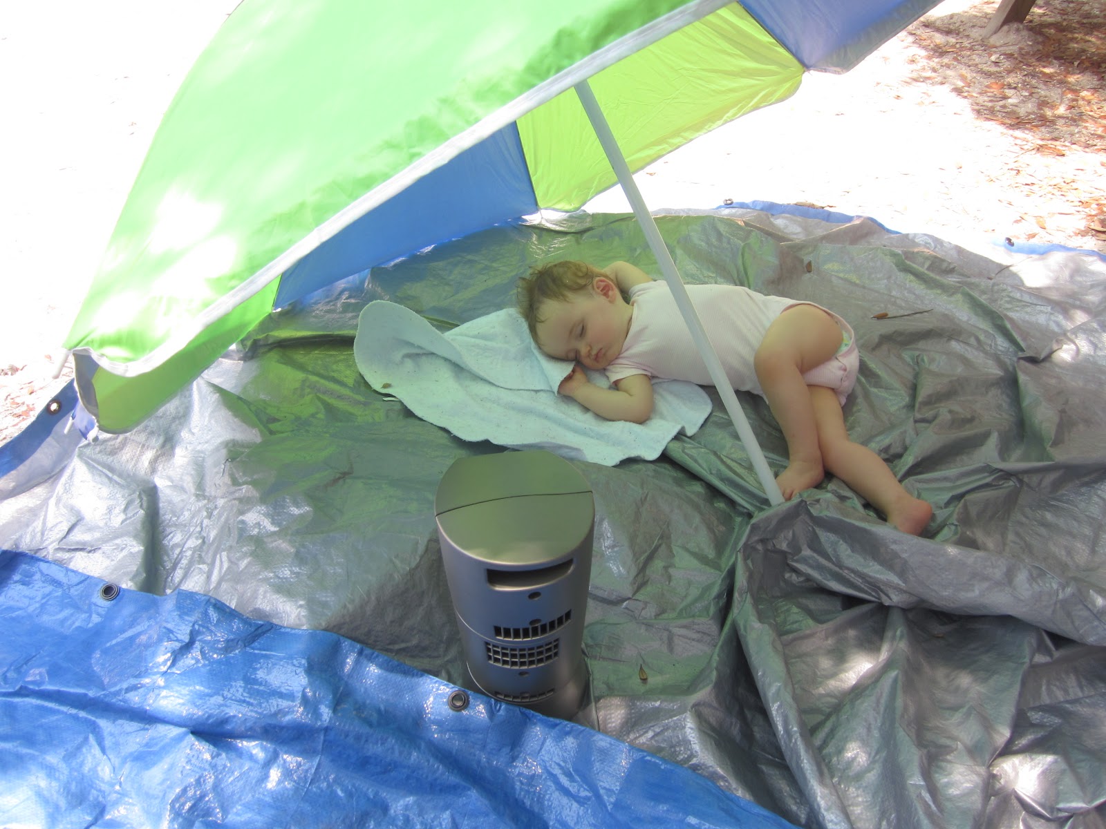 The Bean Sprout Notes Tips for Camping with a One Year Old