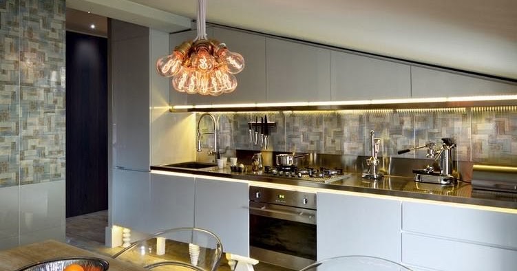 Cocinas con Techos Inclinados