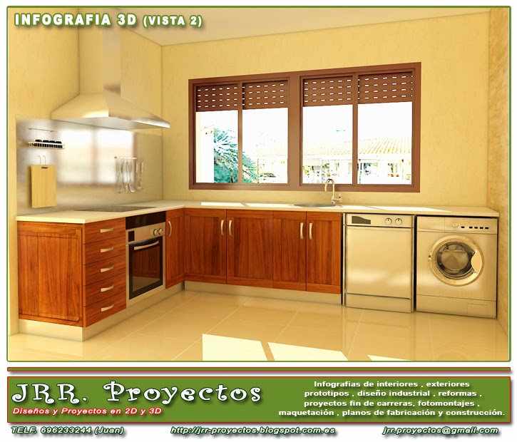 JRR. PROYECTOS: COCINA COMEDOR